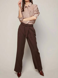 Adroit Atelier - Bijou Semi-transparent Buttoned Blouse
