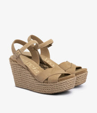 Pedro Garcia - Women's Dalys Criss Cross Maritime Wedge Sandals