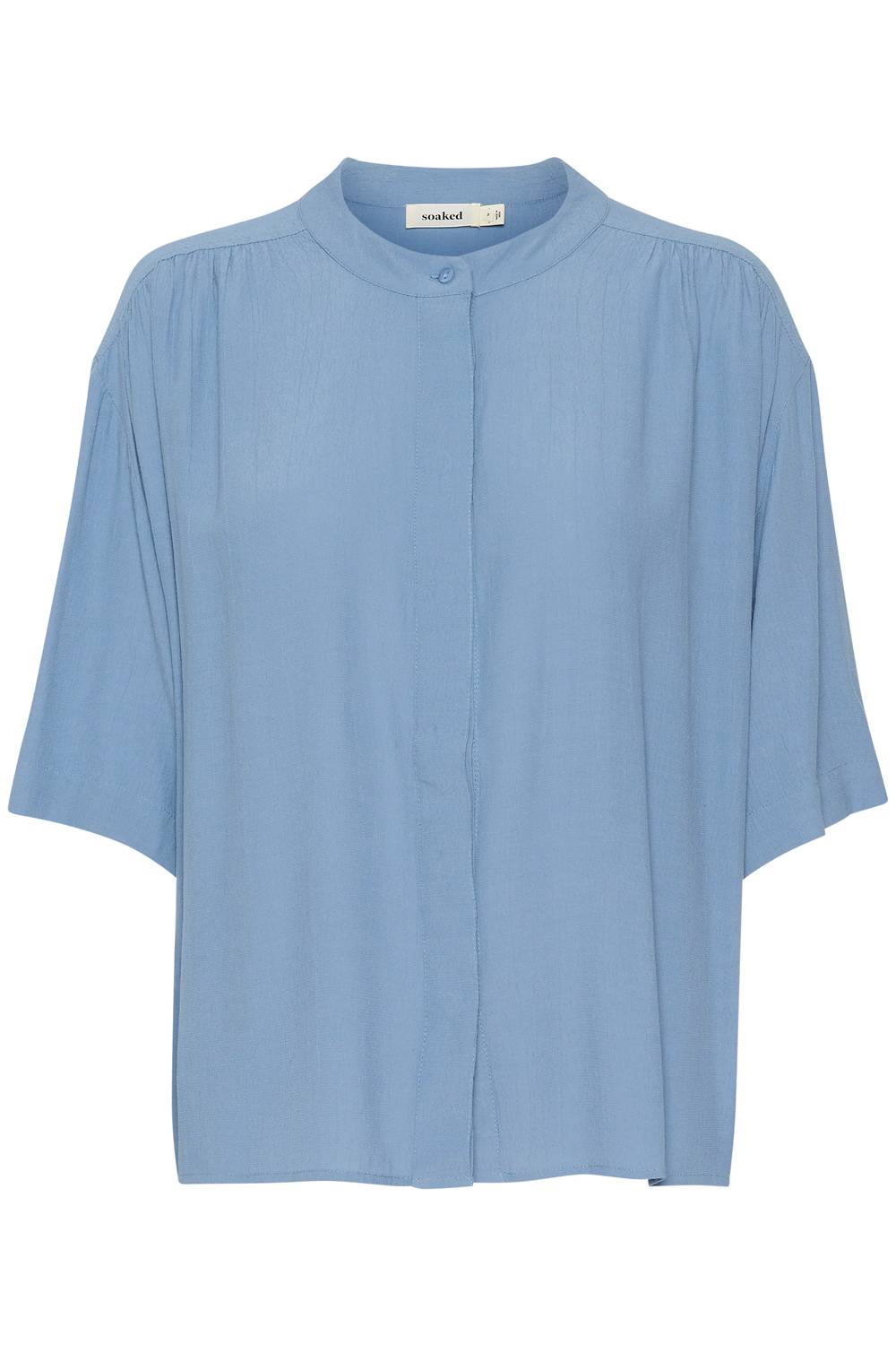 Soaked In Luxury - Layna Half Sleeve Loose Fit Shirt