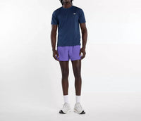 New Balance Rc Short 5 in purple - men's shorts - view 5