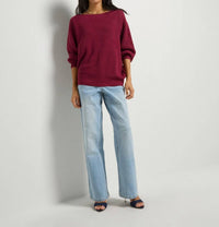 Seventy Eight And Sunny - Coastal One Shoulder Sweater