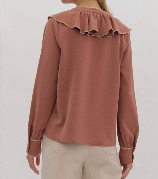 Entro - Ruffle Blouse