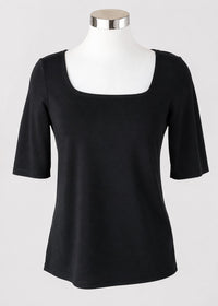 Keren Hart - Women's Quarter Sleeve Knit Top