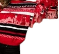 Main Strip - Round Neck Fringe Sweater