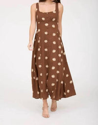 Blu Pepper - Shell Print Midi Dress