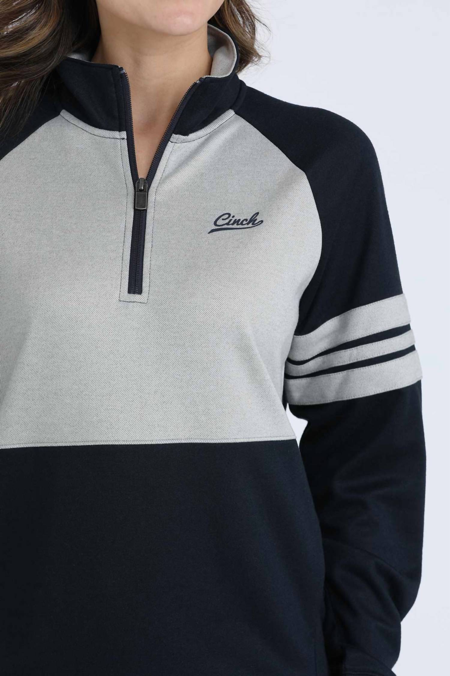 Cinch - Women's Zip Long Sleeve Shirt