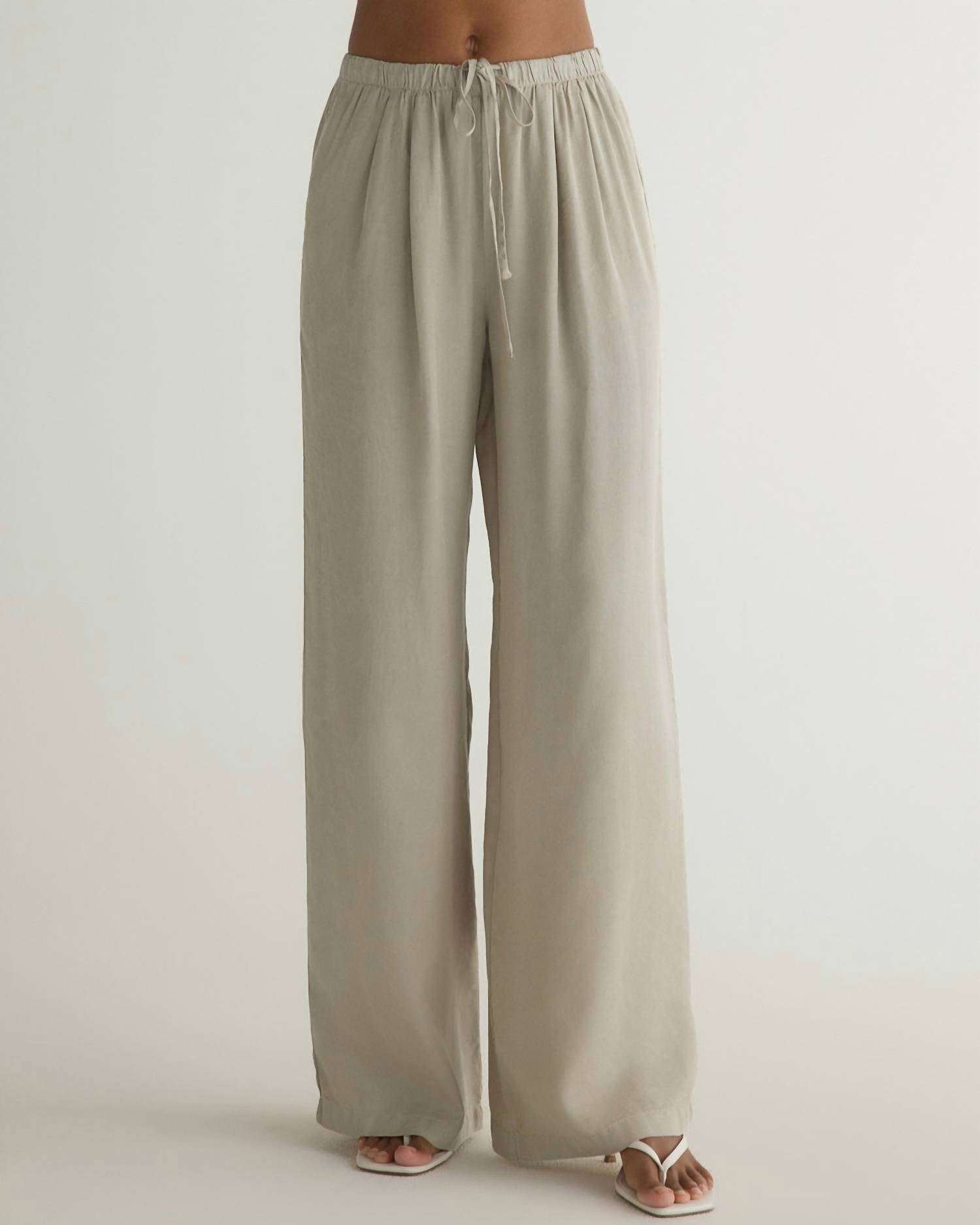 Bella Dahl - Wide Leg Pleated Pant