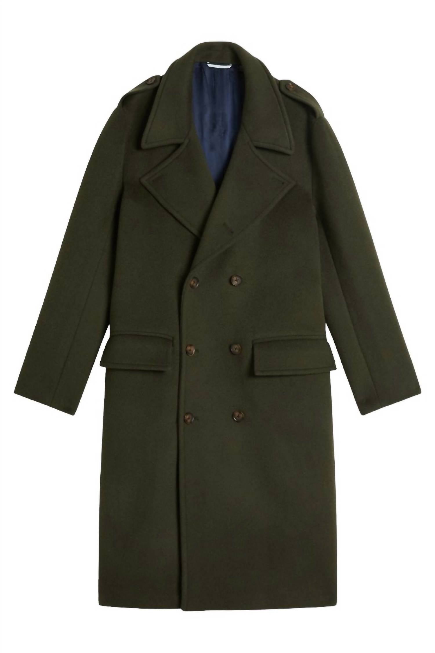 Ted Baker - Avin Wool Blend Military Coat