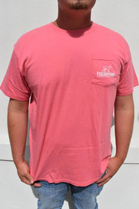 Fieldstone Bigfoot Tee in red - men's t-shirt