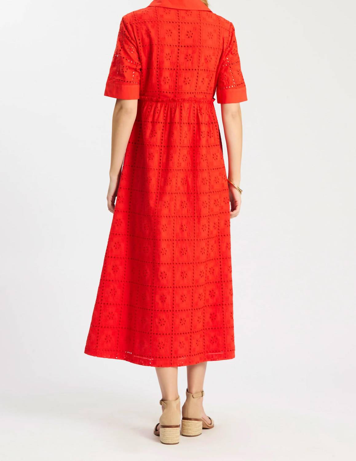 Tyler Boe - Lane Cotton Eyelet Maxi Dress