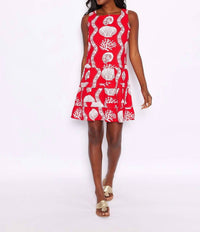 Sail To Sable - Cinched Waist Midi Dress