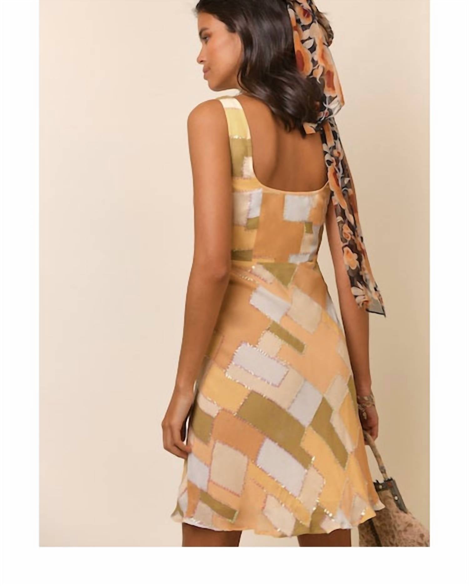 Rixo - Ronan Patchwork Dress