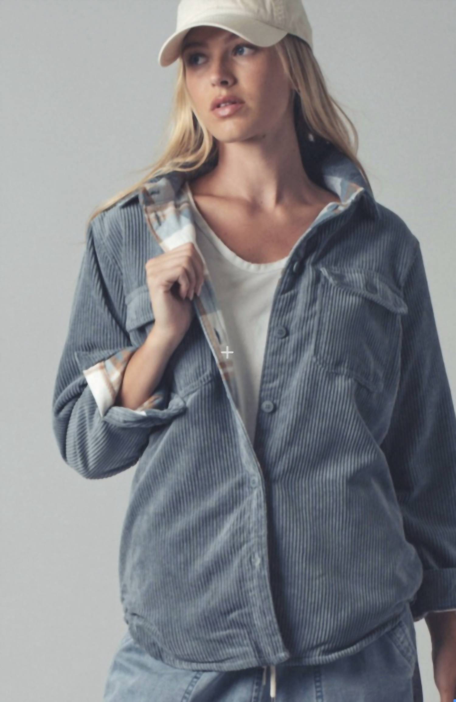 Trend:Notes - Cord & Plaid Shacket