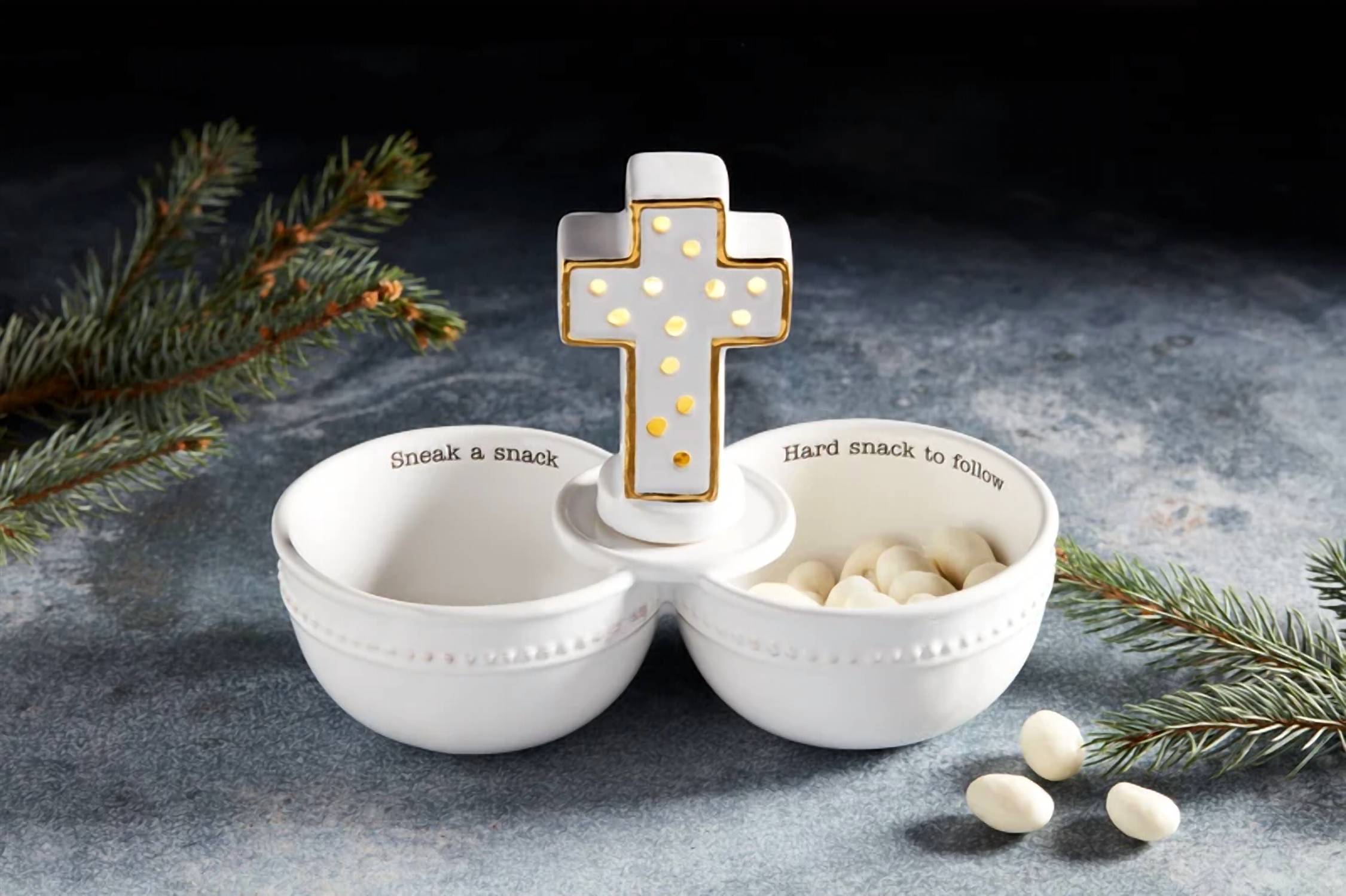 Mudpie - Cross Light Up Sitter