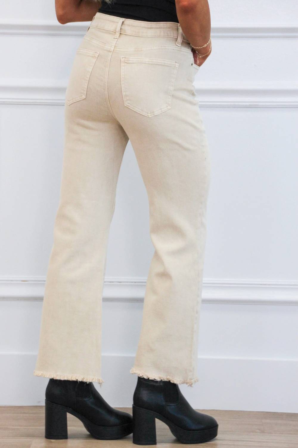 Zenana - Zuri High Waisted Bootcut Jeans