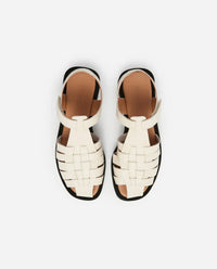 Flattered - Women's Gigi Leather Fisherman Sandals