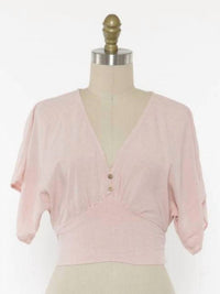 Smocked Crop Top