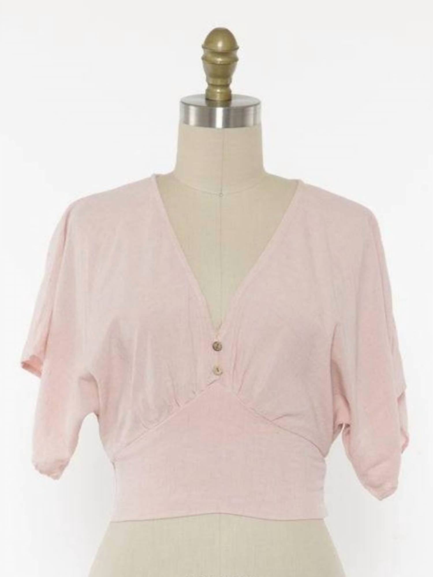 Smocked Crop Top
