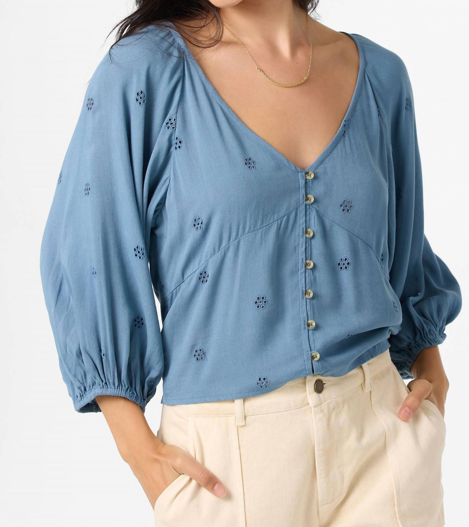 O'Neill - Posie Eyelet Blouse