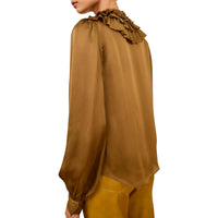 Ulla Johnson - Rouen Silk Ruffle Blouse