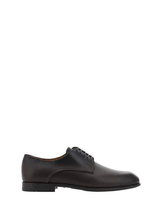 Salvatore Ferragamo - Men's Lace-up Leather Derby Shoes