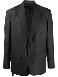 Valentino - Print Single Breasted Blazer