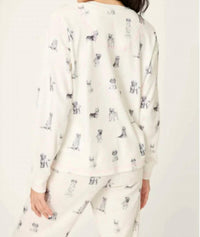 Pj Salvage - My Dog Is My Valentine Pajama Set