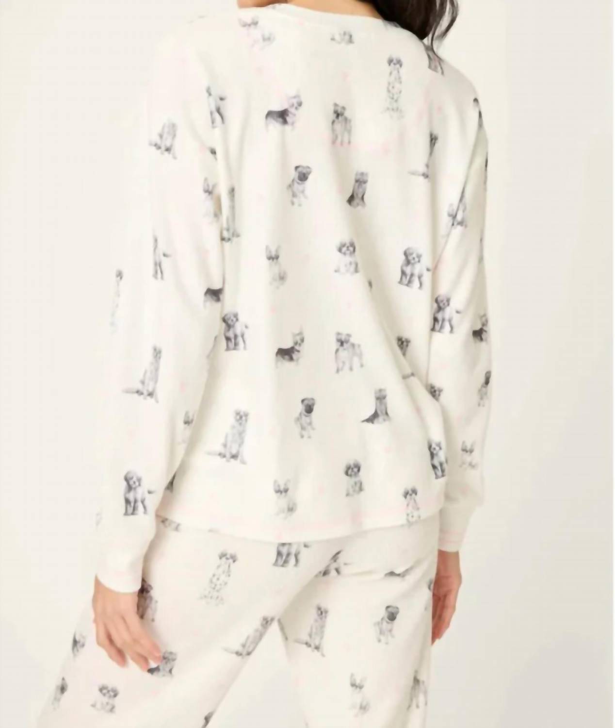 Pj Salvage - My Dog Is My Valentine Pajama Set