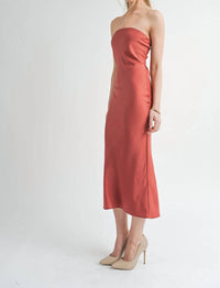Sage The Label - Jess Tube Sleeveless Midi Dress