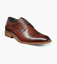 STACY ADAMS Men's Dickinson Cap Toe Oxfords in congnac - men's shoe