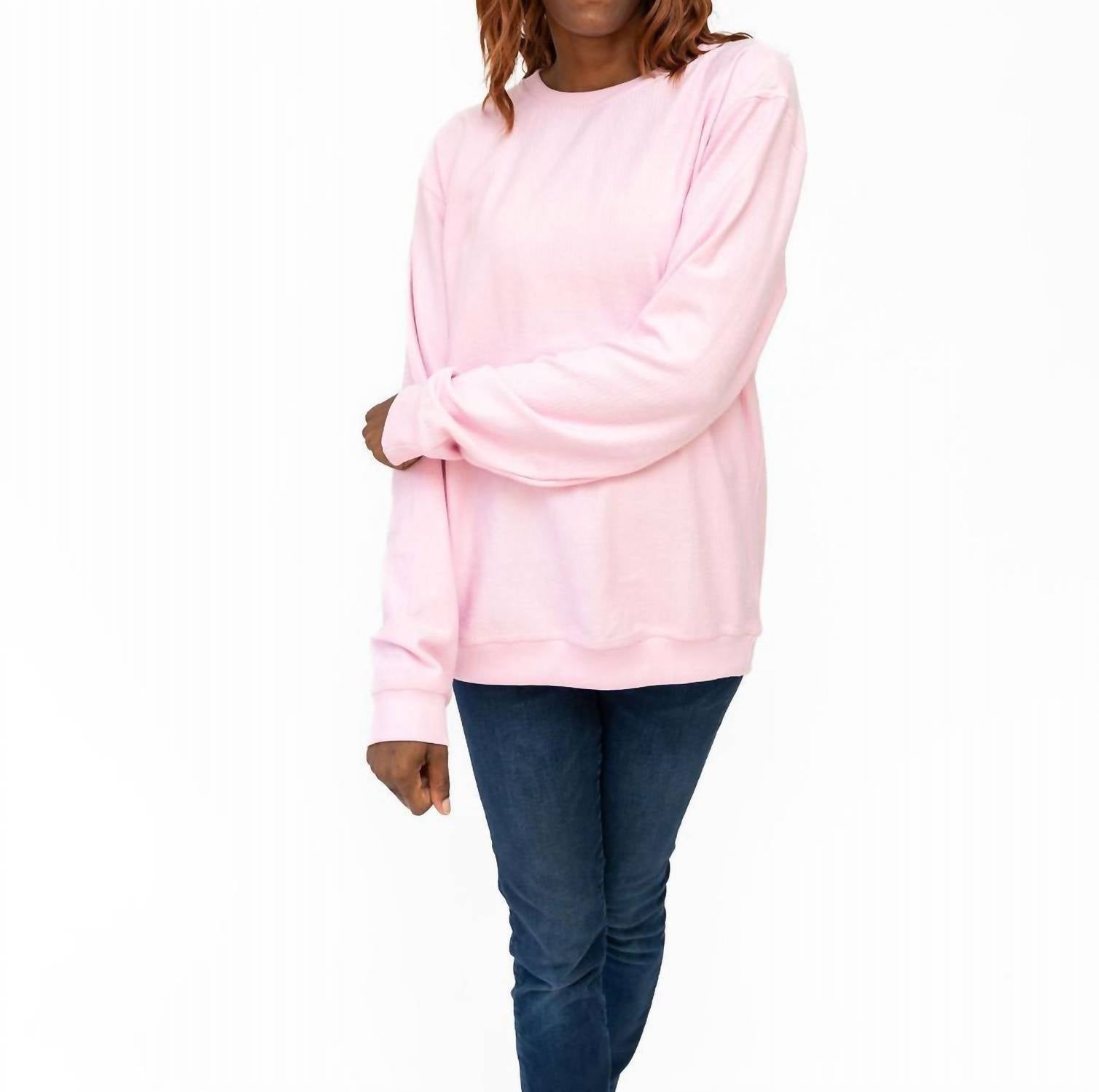 Laree + Co. - Women's Corded Sweatshirt