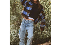 Velvet By Graham & Spencer - Aubrey Brushed Plaid Jacket