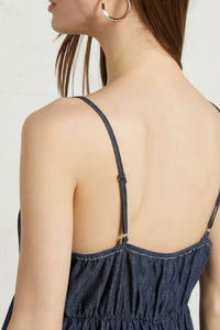 The Korner - Charleston Denim Midi Dress