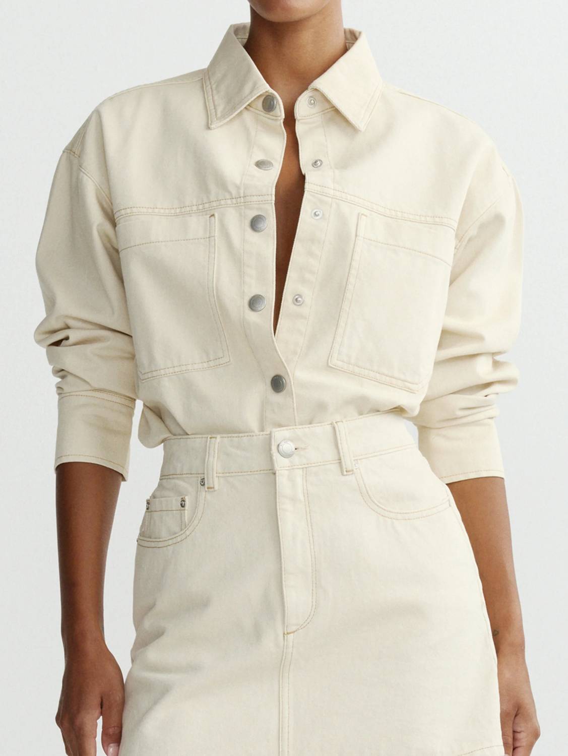 Dl1961 - Women'S - Addison Snap-button Overshirt