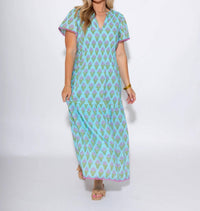 Ivy Jane - Lavender Bloom Midi Dress