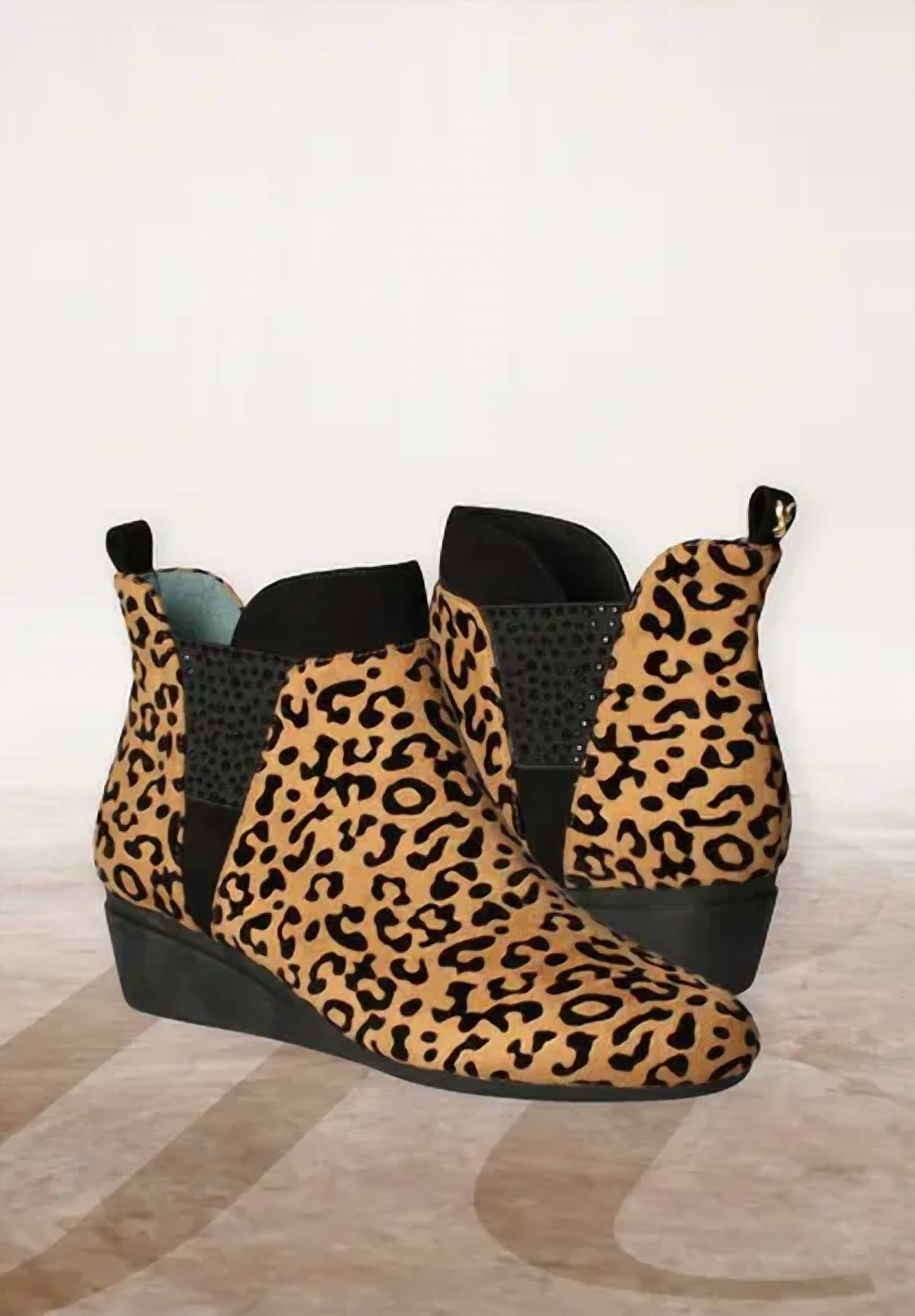 J. Renee - Women's Hemalia Animal Print Booties