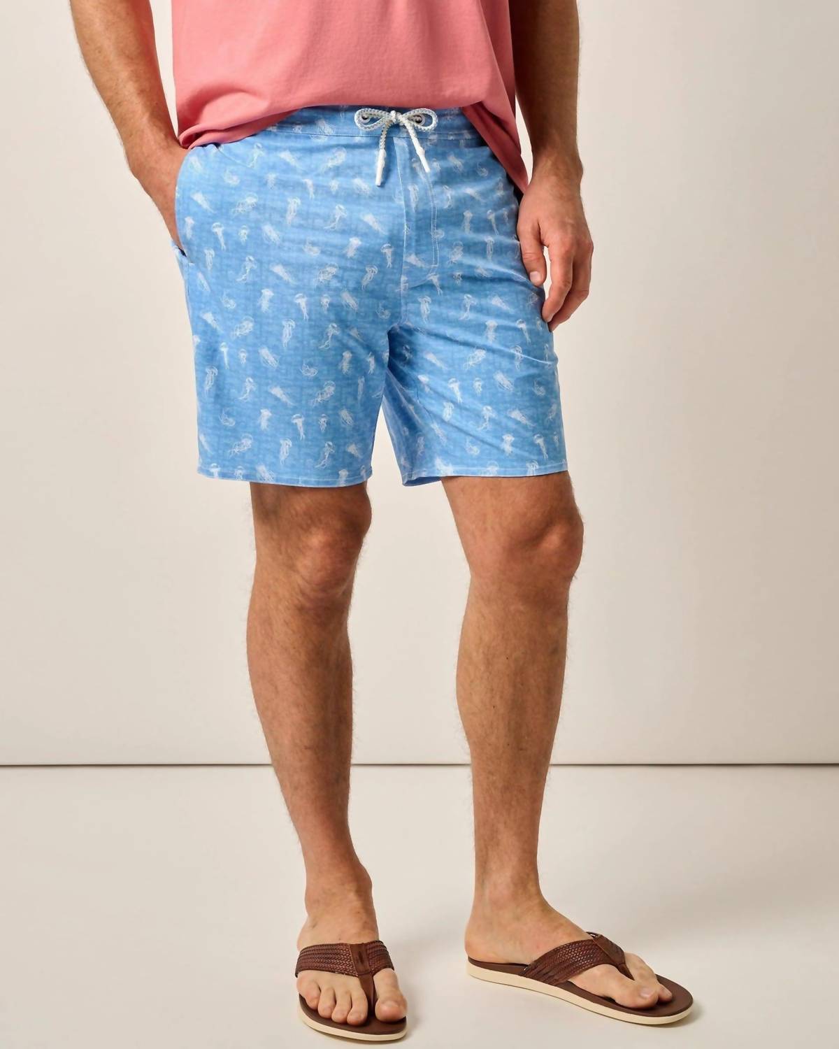 JOHNNIE-O Open Ocean Swim Trunk in seychelles - men's swimwear