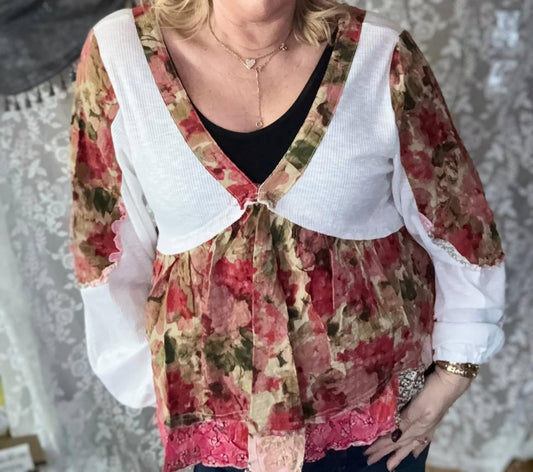 Pol - Floral Mornings Top