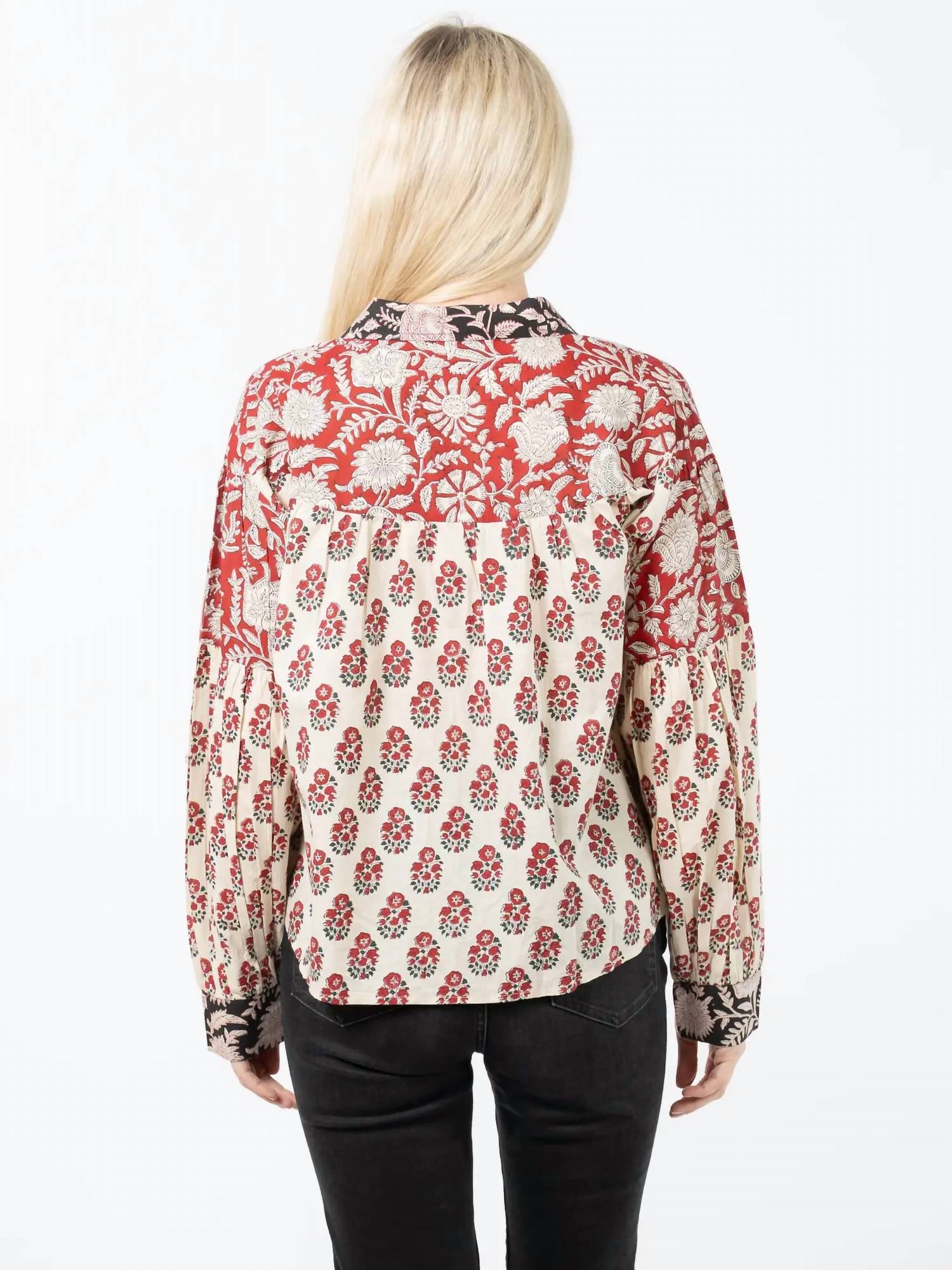 Mahila - Rahema Long Sleeve Blouse