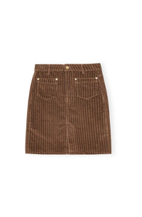 Ganni - Stretch Corduroy Skirt