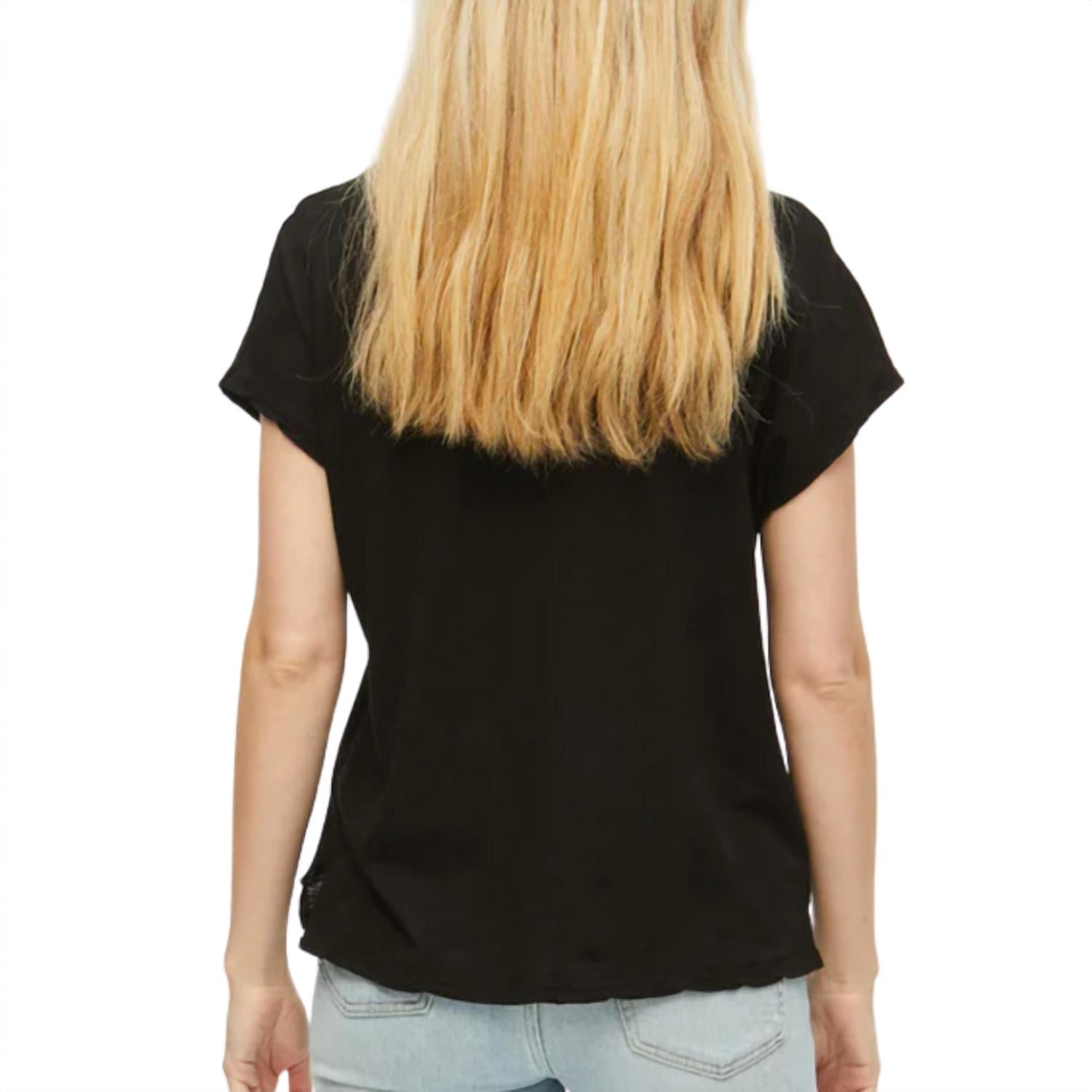 Michael Stars Women's Lizzy Top in size - women's t-shirt - detail view