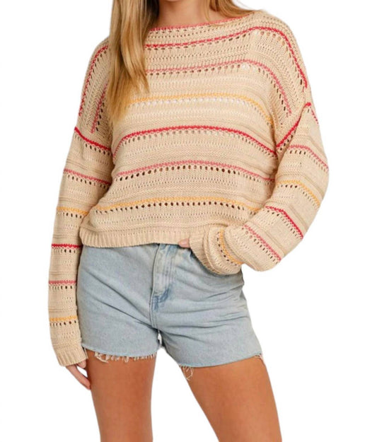 Le Lis - Striped Knitted Sweater