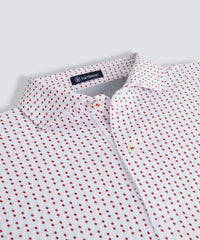 Turtleson - Men's Washington Two Button Performance Polo Shirt