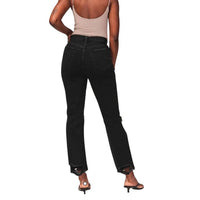 Abercrombie & Fitch - Curve Love Ultra High Rise Ankle Straight Jeans
