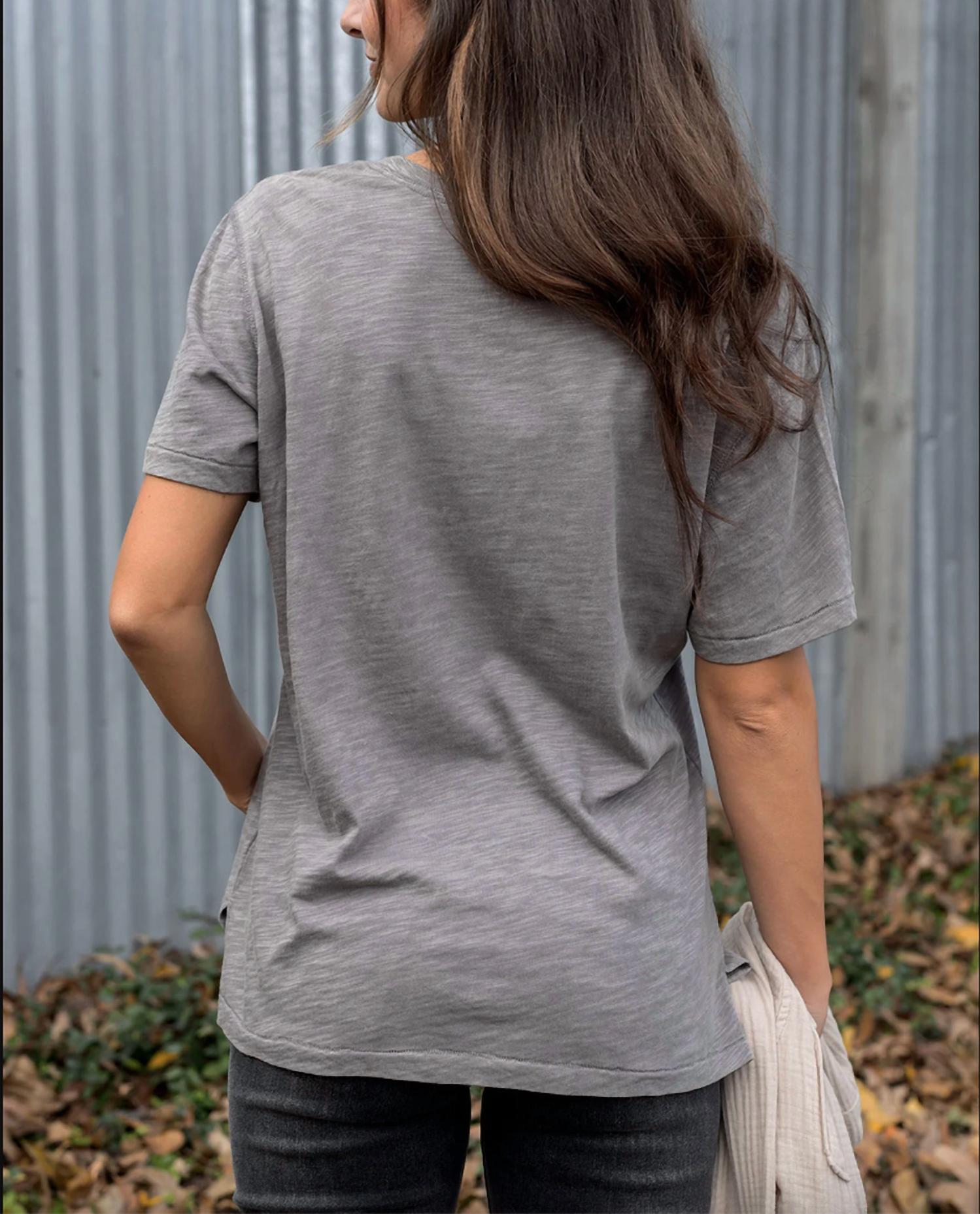 Grace And Lace - Wild West Washed And Worn Tee