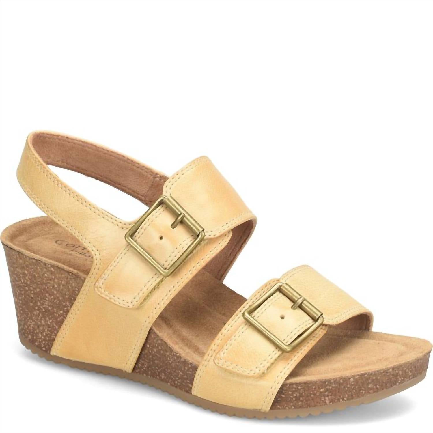 Comfortiva Women's Erlina Sandals in yellow - women's sandal