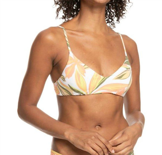 Roxy - Printed Beach Classics Bra Bikini Top