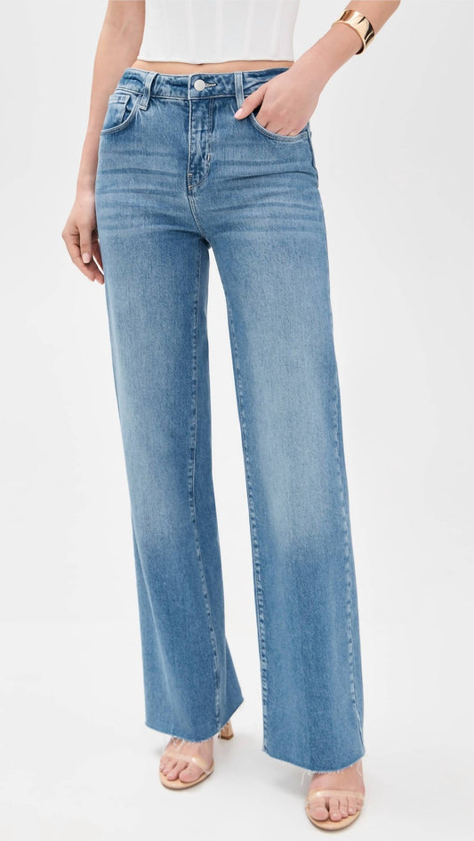 L'Agence - Scottie High Rise Wide Leg Jean