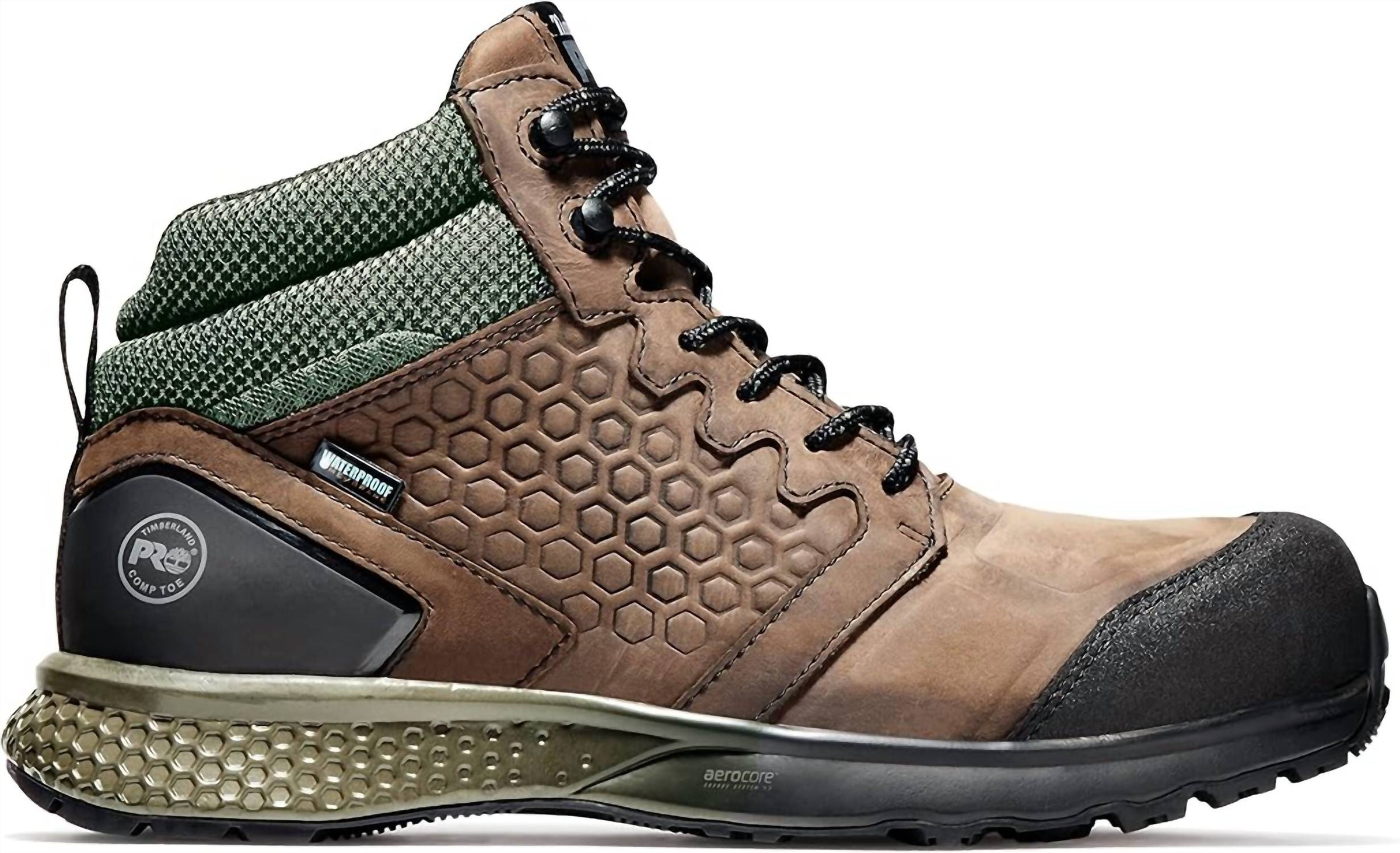 Timberland - Men's Reaxion Mid Composite Safety Toe Waterproof Work Boot