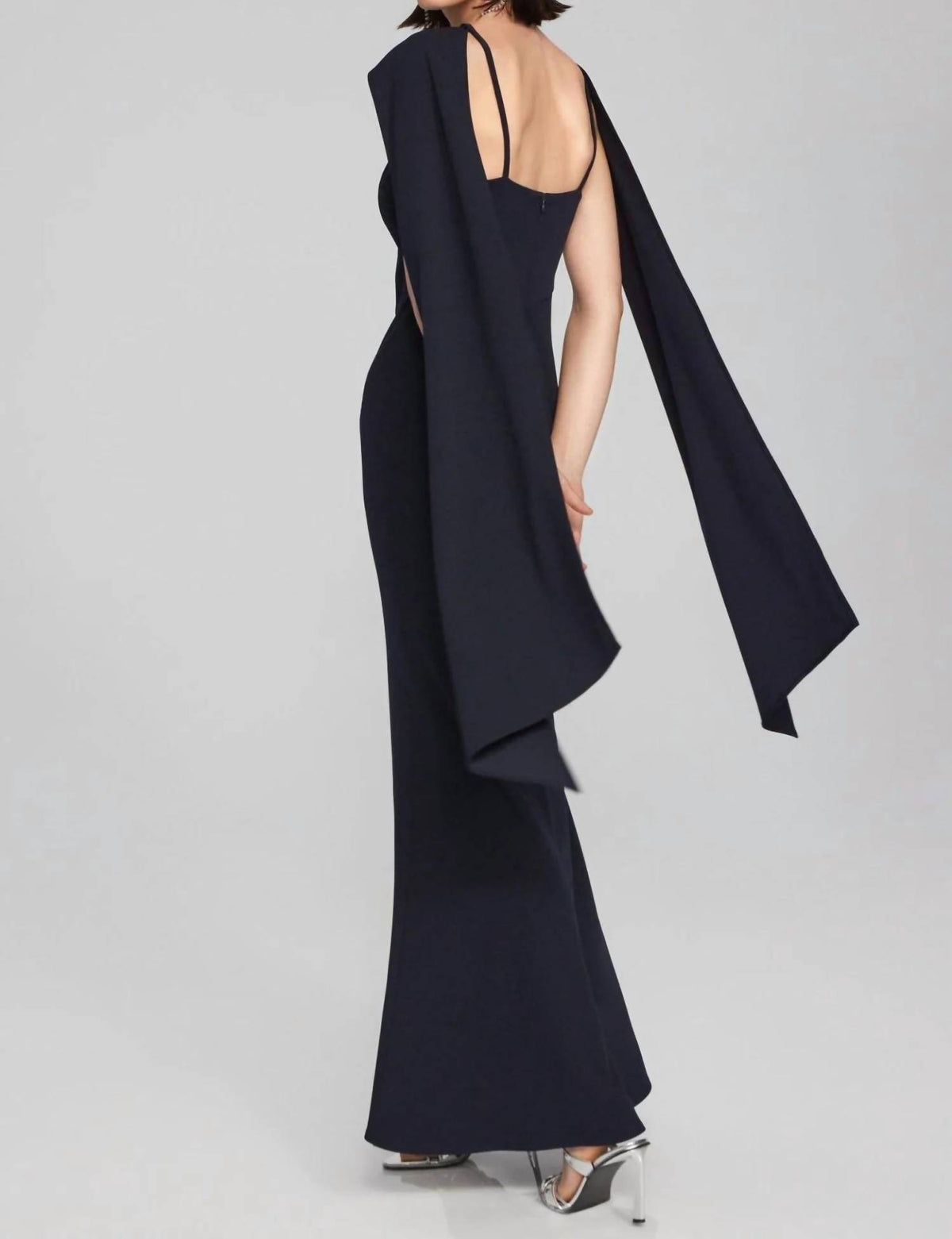 Joseph Ribkoff - Drape Sleeve Long Dress